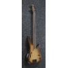 Ibanez SRH500F-NNF Bass Workshop SR Semi-Hollow Body Bass 4-String Fretless, AERIUM - Natural Browned Burst Flat