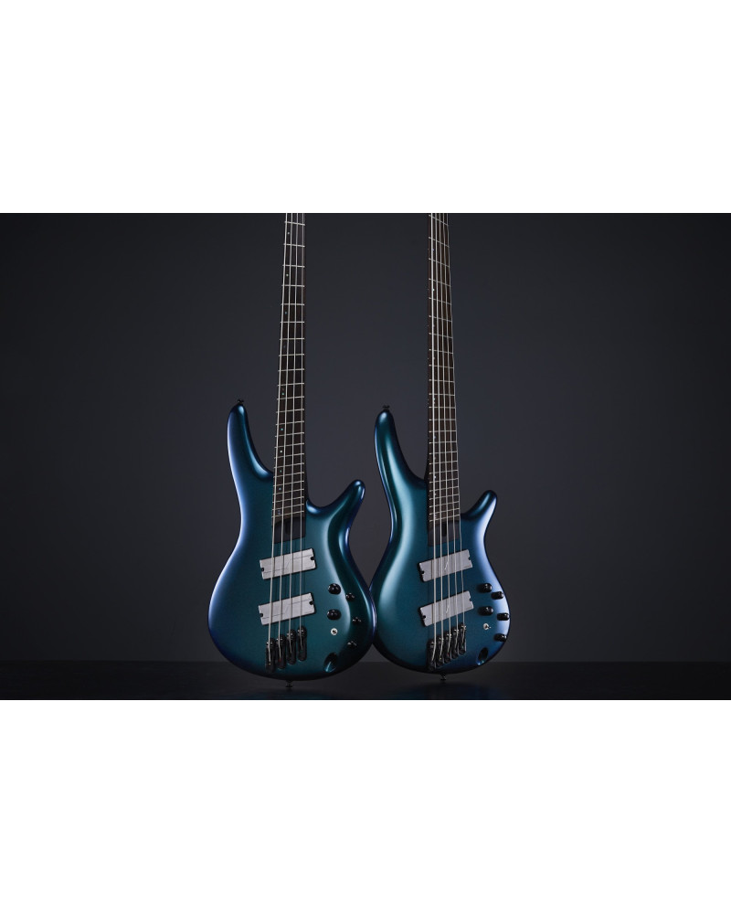 Ibanez 1B-SRMS720BCM Bass Workshop 4-Str Blue Chameleon Multi Scale