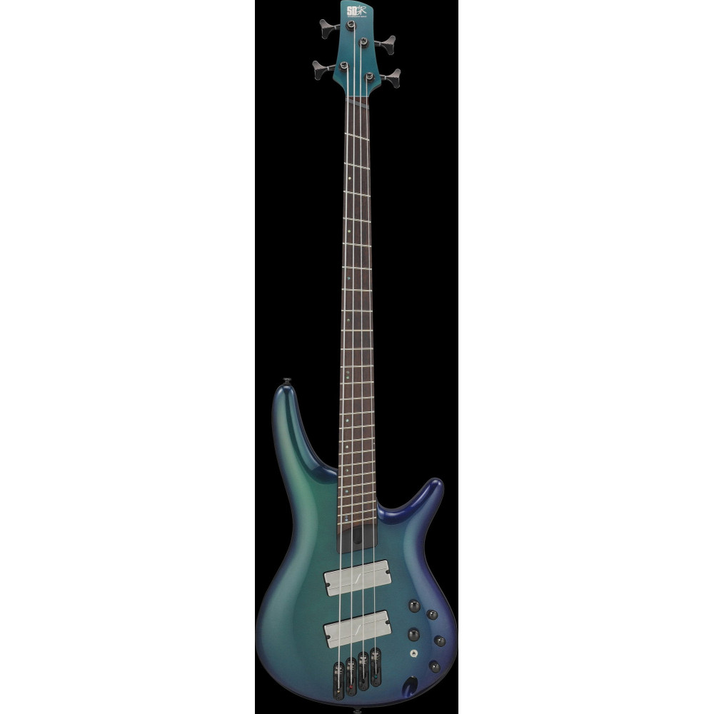 Ibanez 1B-SRMS720BCM Bass Workshop 4-Str Blue Chameleon Multi Scale
