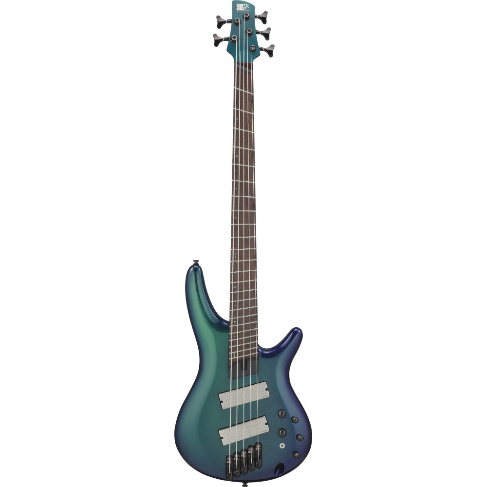 Ibanez 1B-SRMS725BCM Bass Workshop SRMS Electric Bass 5-String Multi Scale - Blue Chameleon