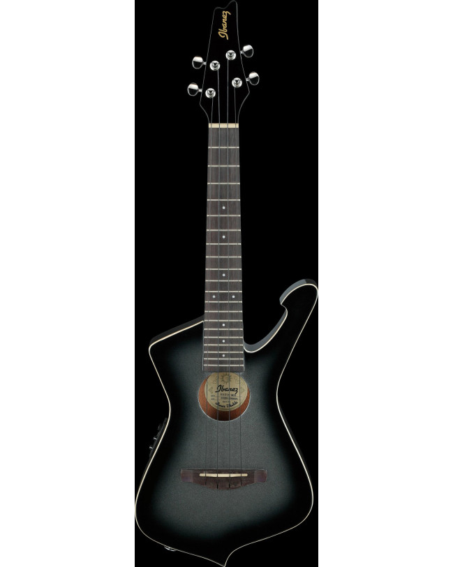 Ibanez 1B-UICT10-MGS Iceman Ukulele Metallic Gray Sunburst