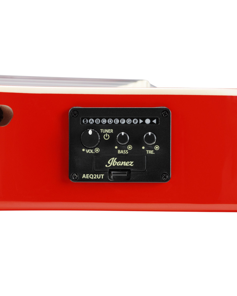 Ibanez 1B-URGT100SUR RG Ukulele 4-String - Sun Red High Gloss