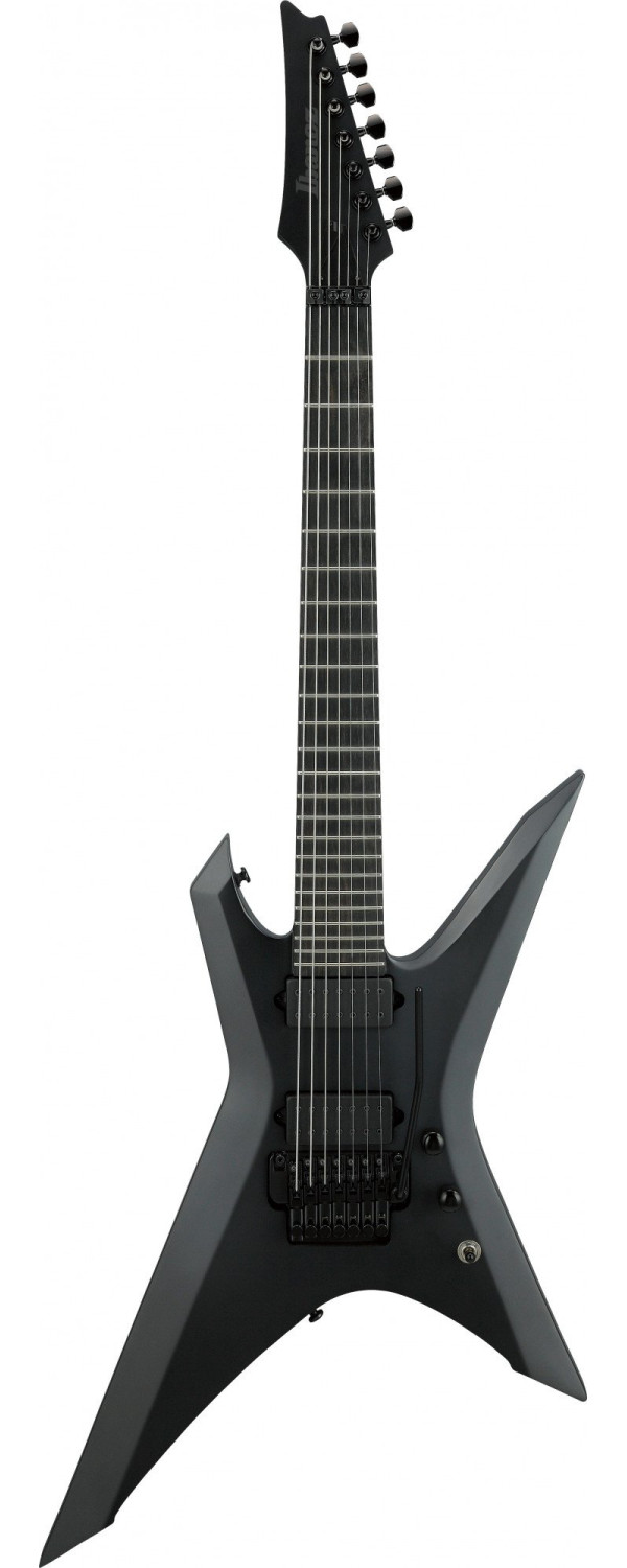 Ibanez 1B-XPTB720BKF XPTB Iron Label E-Guitar 7 String - Black Flat