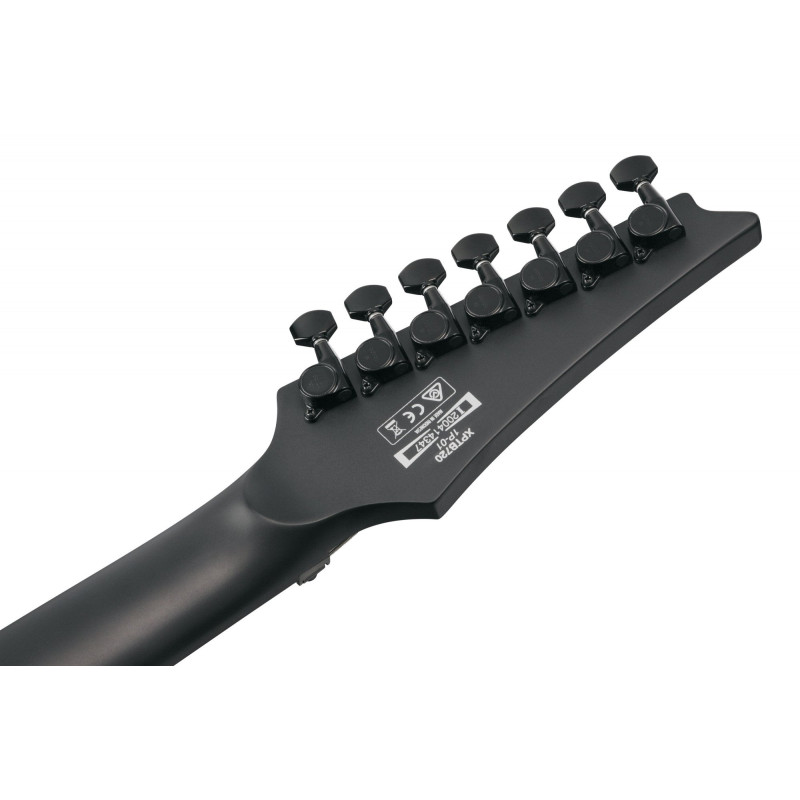 Ibanez 1B-XPTB720BKF XPTB Iron Label E-Guitar 7 String - Black Flat