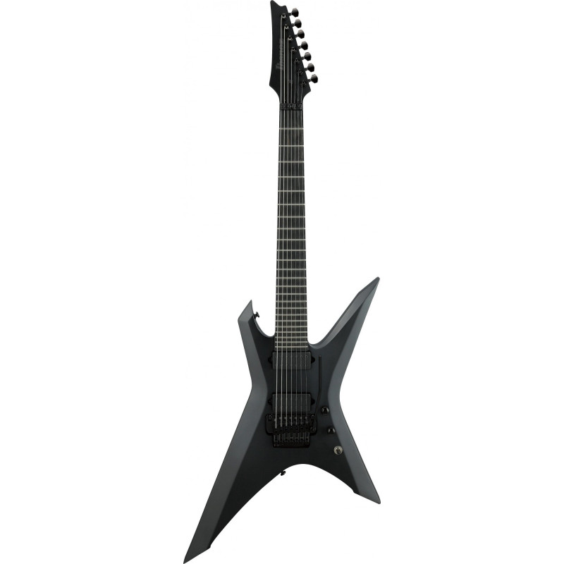 Ibanez 1B-XPTB720BKF XPTB Iron Label E-Guitar 7 String - Black Flat