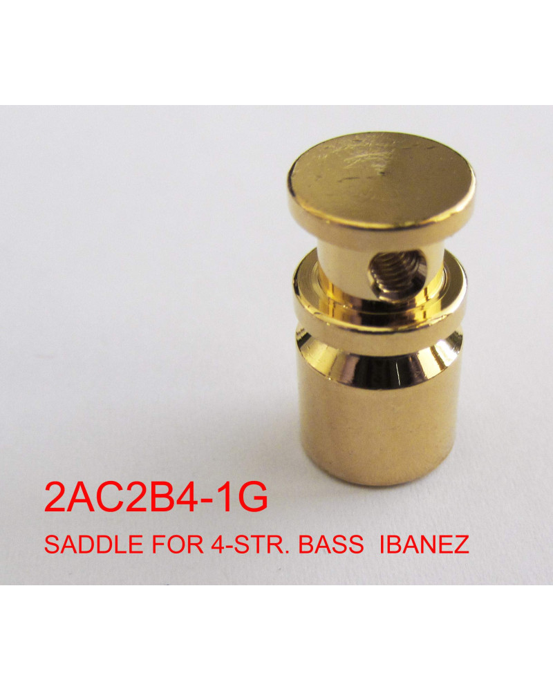 Ibanez 2AC2B4-1G saddle, gold-colored for 4-string bass