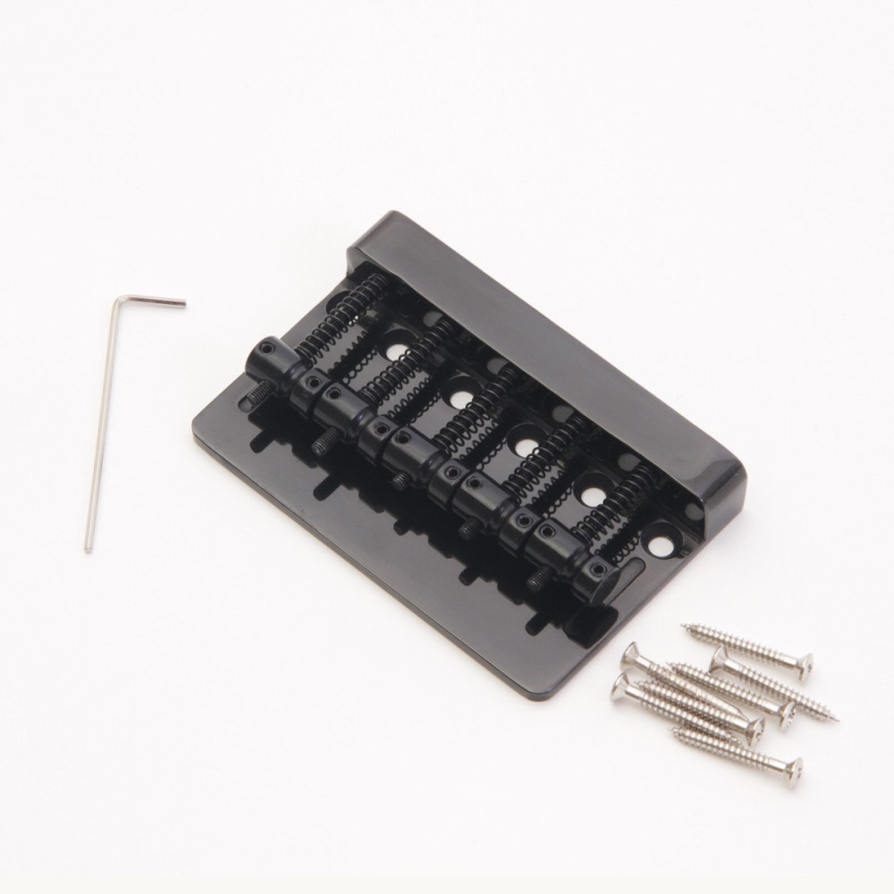 Ibanez 2BB1MCJ001 Bridge in black EB7 Aluminium for K5 - für K5 schwarz