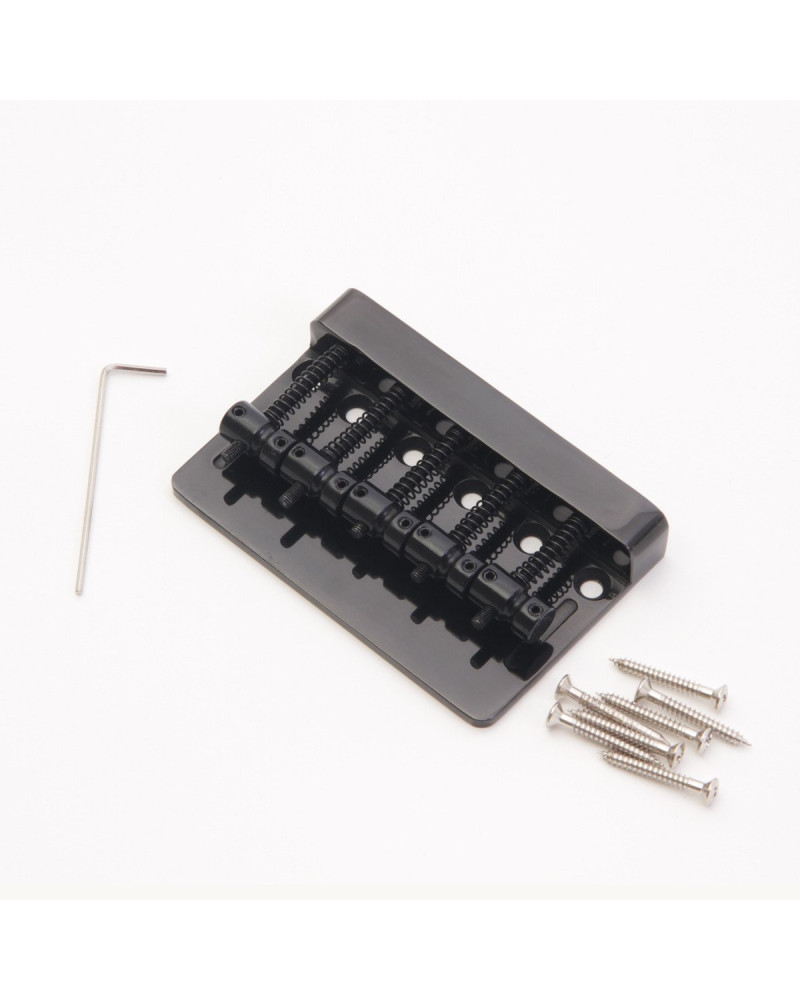 Ibanez 2BB1MCJ001 Bridge in black EB7 Aluminium for K5 - für K5 schwarz