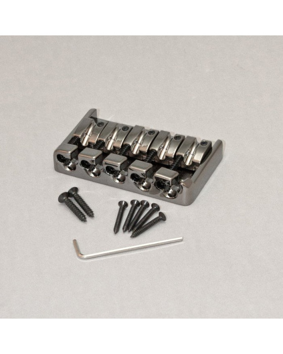 Ibanez 2BB4ACA026 Bass Bridge Set B305 for 5-string - in Cosmo Black