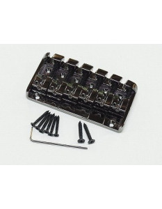 Bass Bridge Set B306 for 6-string in cosmo black