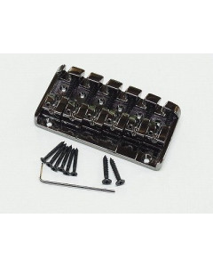 Bass Bridge Set B306 for 6-string in cosmo black
