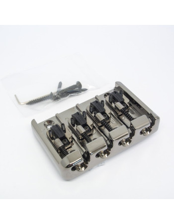 Ibanez 2BB4ACD001 Bass Bridge - Accu-cast B300P (with piezo pickup), cosmo black, 4 string