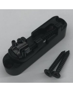 Ibanez 2BBMR5S-BFK Mono Rail V Bridge - Matt schwarz