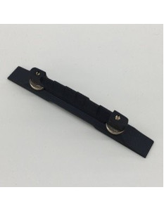 Ibanez 2BX6001R-GD Bridge for AFC ebony compensated saddle and base with gold spinner - Gold