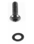 Ibanez 2GB1MBB001 Saddle lock down bolt - Gibraltar custom bridge black
