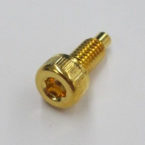 Ibanez 2LE2-4GS Screw set for Lo-Pro Edge String Stopper - gold / 2 pcs.