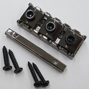 Ibanez 2LN1MAF01L-CK Locking Nut 43cm, Fixed From Top, R400, Lefty - Cosmo Black for JEMJRL