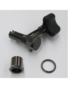 Ibanez 2MB0004L-CKB Machinehead Left For GWB1005, GWB205, GWB20TH, GWB35, Cosmo Black, w/ Screw