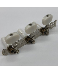 Ibanez 2MC0005L-NIP Machinehead Left Nickel, Pearl Knob For AEG7TN, GA5TCE3Q