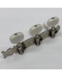 Ibanez 2MC0005R-NIP Machinehead Right Nickel, Pearl Knob For AEG7TN, GA5TCE3Q