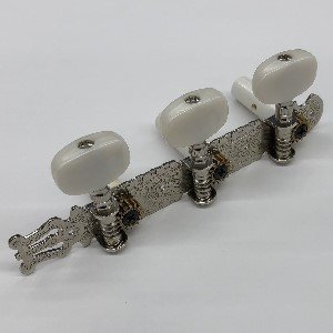 Ibanez 2MC0005R-NIP Machinehead Right Nickel, Pearl Knob For AEG7TN, GA5TCE3Q