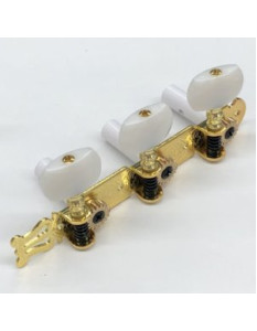 Ibanez 2MC0014R-GDP Machinehead Right Gold, Pearl Knob For TOD10N, FRH10N, AEG50N, GA11CE, GA34STCE, GA5TCE, GA6CE