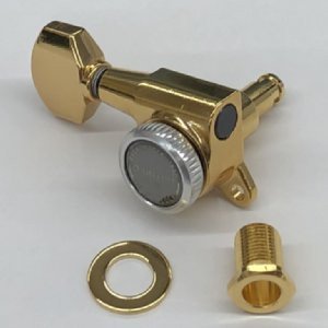 Ibanez 2MG0002SR-GD Machinehead SG381 07 Button, R, MG-T,18,5mm Post w/ Screw, for JBM10FX, - Gold