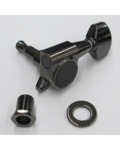 Ibanez 2MG0008L-CK Machinehead Left substitute for 2MH1S38L7K - Cosmo Black with Screw