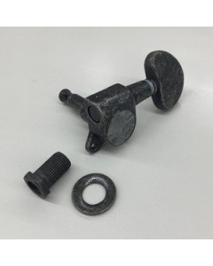 Ibanez 2MG0017L-AC Machinehead Left substitute for 2MH12A0014 - Antique Chrome