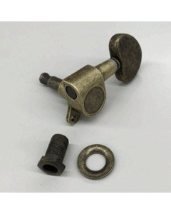 Ibanez 2MG0017L-AG Machinehead left Die-Cast for AKJV95 - Antique gold