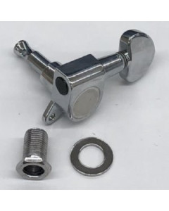 Ibanez 2MG0018L-CH Machinehead Left Chrome, Die-Cast, Half Moon B. for AS7312, PF1412ECE, PF1512