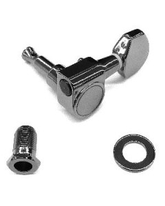 Ibanez 2MG0028L-CK machine head left - Cosmo Black Die-Cast substitute for 2MH1CG2L6K