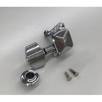 Ibanez 2MG0049L-CH Einzelmechanik left Die Cast - chrome Small Button Covered