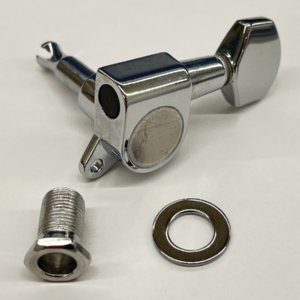 Ibanez 2MG0051TL-CH Machinehead Left, Die-cast, small button Chrome, for AZES
