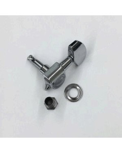 Ibanez 2MG0058L-CH Machinehead Left For AF55, AM53, AS53, AS63/T Die-Cast, Big Button - Chrome