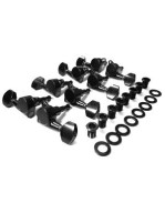 Ibanez 2MH08A0001 machine head set in black L4/R4 - for RG2228/JCRG20138