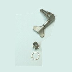 Ibanez 2MH1CB223S-L die-cast single tuning machine left, silver-colored for 5-string bass BTB405QM