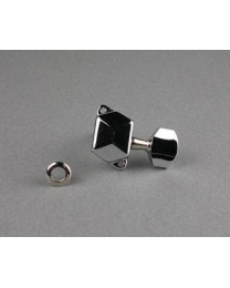 Ibanez 2MH1CG233C covered machine head set L*3 R*3 - chrome for GAX07LTD,GAX30,GAX50