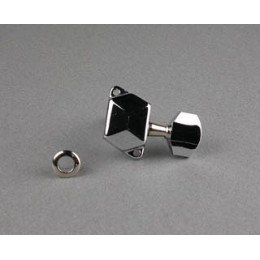 Ibanez 2MH1CG233C covered machine head set L*3 R*3 - chrome for GAX07LTD,GAX30,GAX50