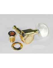 Ibanez 2MH1CG433G-L die-cast single machine head, gold-colored for AF120-BS, AR300-BS, AR305-AV, AS120-AS