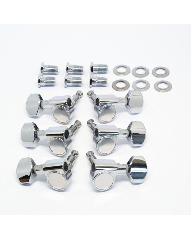 Ibanez 2MH1CG533C die-cast machine head set - for IC200/IC400/NDM2/NDM3 chrome