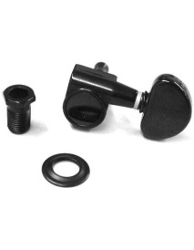 Ibanez 2MH1CG633B die-cast machine head set - Halfmoon Button black
