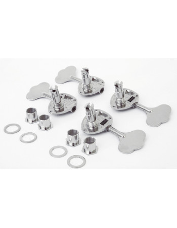 Ibanez 2MH1G1122N machine head set (L2/R2) - Nickel for 4-string bass ATK1300, ATK700