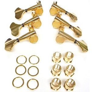 Ibanez 2MH1G7733G E-bass tuning machine set, GB707 - gold