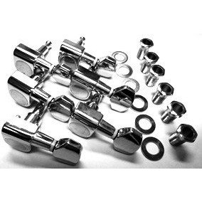Ibanez 2MH1MA0003 die-cast machine head set - for GSA60 Chrome