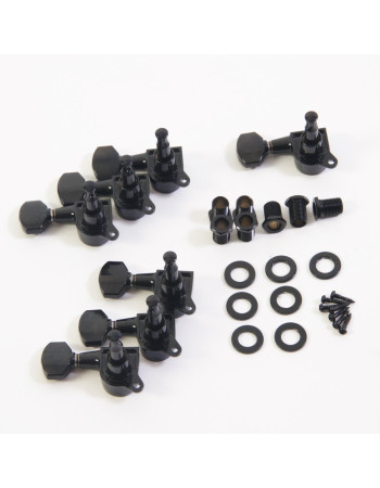 Ibanez 2MH1S38L7B Mechanikensatz Schwarz für 7 Saiter Gitarre RG Series
