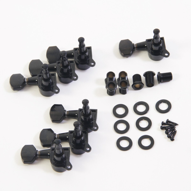 Ibanez 2MH1S38L7B Mechanikensatz Schwarz für 7 Saiter Gitarre RG Series