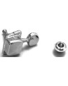 Ibanez 2MH1UG1L6C covered machine head set - 6 x left in chrome for GRX40