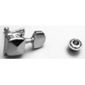 Ibanez 2MH27A0007-E covered machine head for GRGM21GB/GRX70DX - 1x left chrom