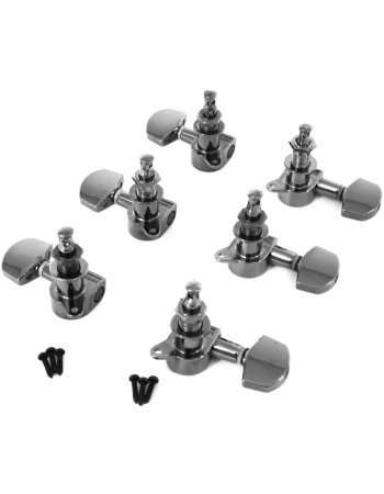 Ibanez 2MH27A0009 die-cast machine head set L*3 R*3 - cosmo black for ARZ800/XH300
